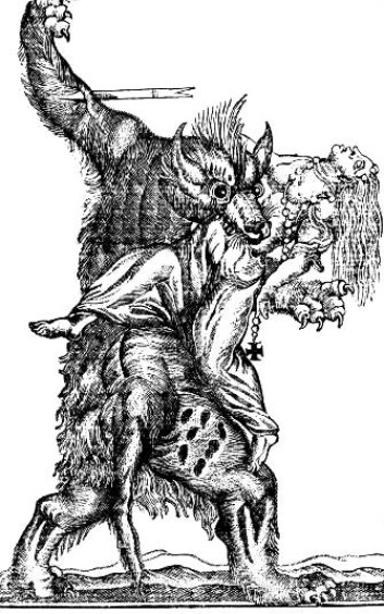 Tegning av varulv fra 1700-tallet (Bilde: Wikimedia Commons) Tegning av varulv fra 1700-tallet (Bilde: Wikimedia Commons)