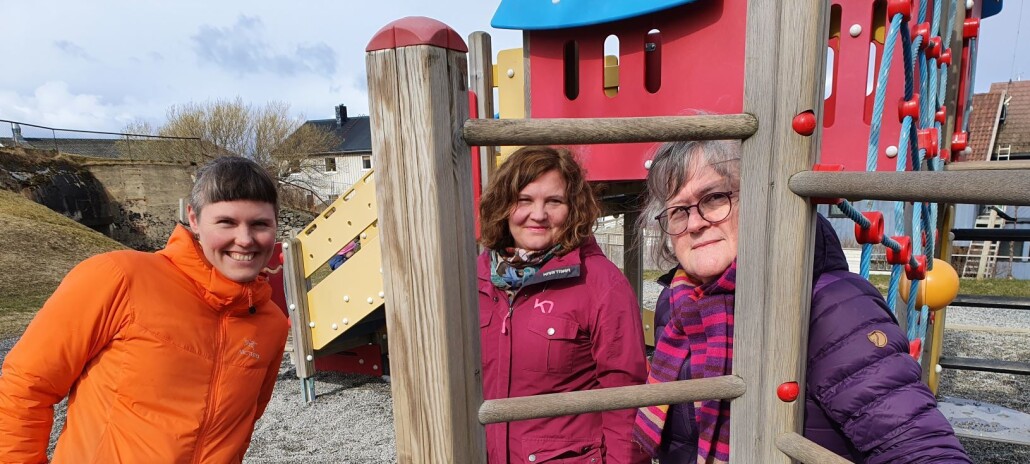 Cathrine Bjerknes, Kristin Fløtten og Kathrin Olsen undersøker hvordan barn og voksne blir preget av pandemi-tiltak i barnehager. Cathrine Bjerknes, Kristin Fløtten og Kathrin Olsen undersøker hvordan barn og voksne blir preget av pandemi-tiltak i barnehager.