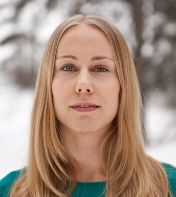 Sara Pudas er forsker ved Umeå Center for Functional Brain Imaging. (Foto: Mikael Stiernstedt) Sara Pudas er forsker ved Umeå Center for Functional Brain Imaging. (Foto: Mikael Stiernstedt)