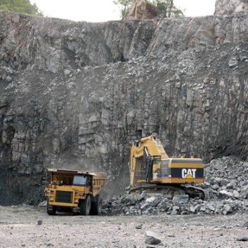 Det ble registrert rekordhøy produksjon av grus og pukk i Norge i 2010. (Foto: NGU) Det ble registrert rekordhøy produksjon av grus og pukk i Norge i 2010. (Foto: NGU)