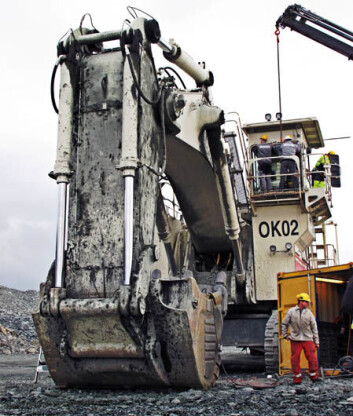 Gode priser på jern har sørget for økt produksjon ved Sydvaranger Gruver i Bjørnevatn i 2010. (Foto: Rolv Dahl/NGU) (Foto: Rolv Dahl/NGU) Gode priser på jern har sørget for økt produksjon ved Sydvaranger Gruver i Bjørnevatn i 2010. (Foto: Rolv Dahl/NGU) (Foto: Rolv Dahl/NGU)