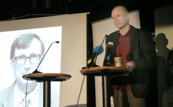 Porfessor Roger Strand ved Senter for vitenskapsteori på Universitetet i Bergen bidro med kommentarer til prisvinner Bruno Latour sitt arbeid. (Foto: Andreas R. Graven) Porfessor Roger Strand ved Senter for vitenskapsteori på Universitetet i Bergen bidro med kommentarer til prisvinner Bruno Latour sitt arbeid. (Foto: Andreas R. Graven)