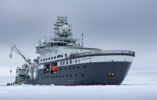 Viruseffekt på arktisk havforskning
