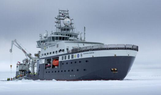 Viruseffekt på arktisk havforskning