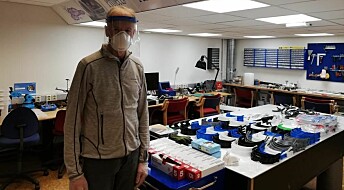 Forsker på nytt utstyr i kampen mot koronaviruset