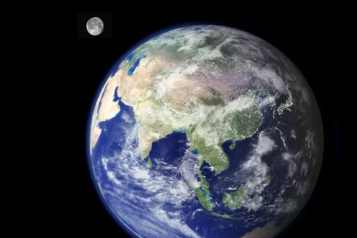 De nye funnene forandrer ikke bare jordas antatte alder, men også månens. (Foto: NASA)