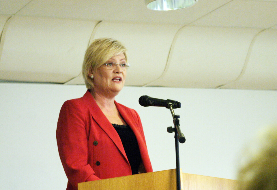 Kunnskapsminister Kristin Halvorsen er den tredje statsråden fra SV med ansvar for forskning og høyere utdanning. (Foto: Andreas R. Graven)
