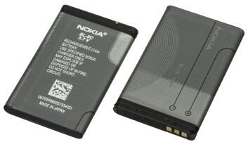 Litium-ion-batteri fra en eldre Nokia-telefon.