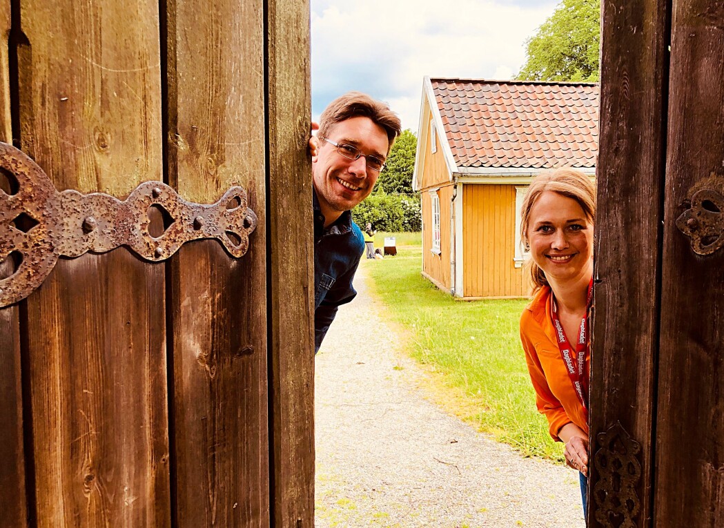 Ved Borgarsyssel museum i Sarpsborg er Jon Emil Halvorsen og Line Kjølberg spente på om det kommer folk. Kanskje blir dette sommeren da «alle» skal gå på museum? Ved Borgarsyssel museum i Sarpsborg er Jon Emil Halvorsen og Line Kjølberg spente på om det kommer folk. Kanskje blir dette sommeren da «alle» skal gå på museum?
