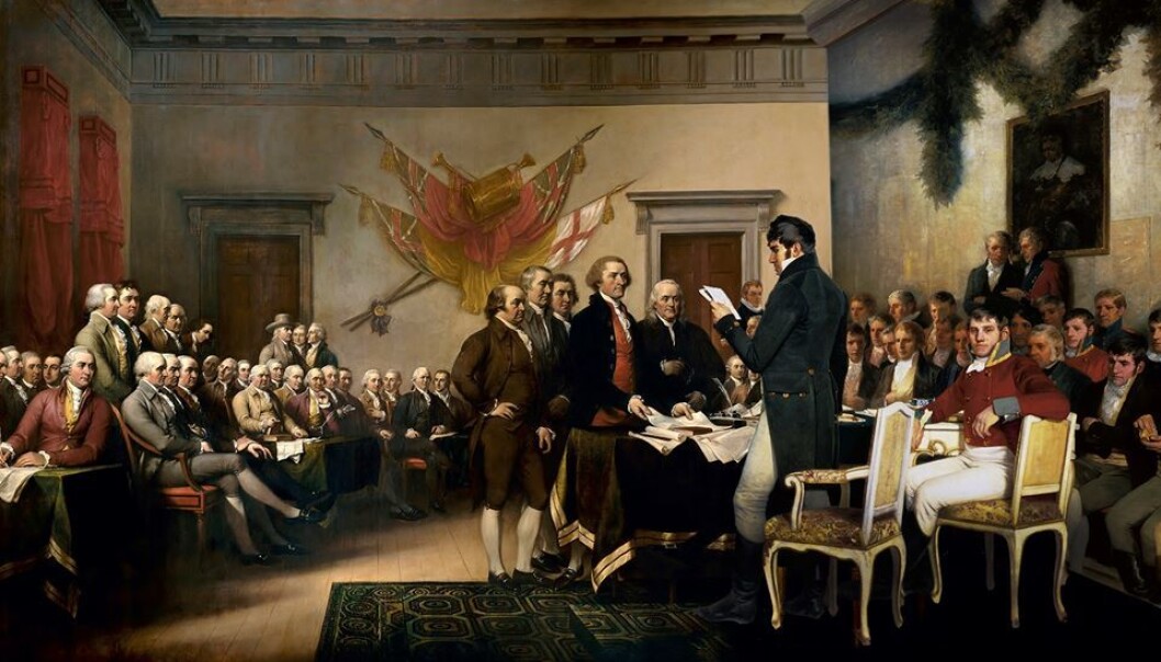 USA fikk sin grunnlov I 1787 og Norge i 1814. Dette er de to eneste grunnlovene fra revolusjonstiden for 200 år siden som fortsatt er i bruk. Og de henger nøye sammen. Dette får du høre mer om dersom du tar turen til museet Eidsvoll 1814 denne sommeren. USA fikk sin grunnlov I 1787 og Norge i 1814. Dette er de to eneste grunnlovene fra revolusjonstiden for 200 år siden som fortsatt er i bruk. Og de henger nøye sammen. Dette får du høre mer om dersom du tar turen til museet Eidsvoll 1814 denne sommeren.