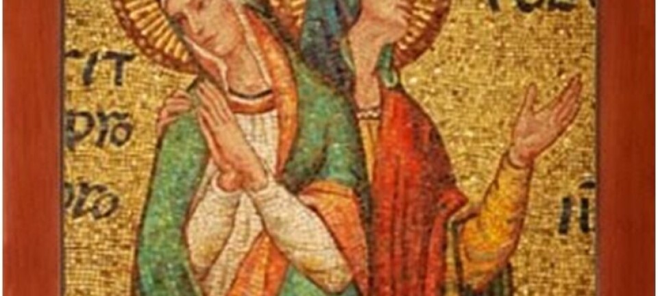 De tidlige kristne martyrene Perpetua og Felicitas. Martyrium presenteres i Bibelen som en tredje vei til frelse for kvinner, ved siden av barnefødsel og askese.
