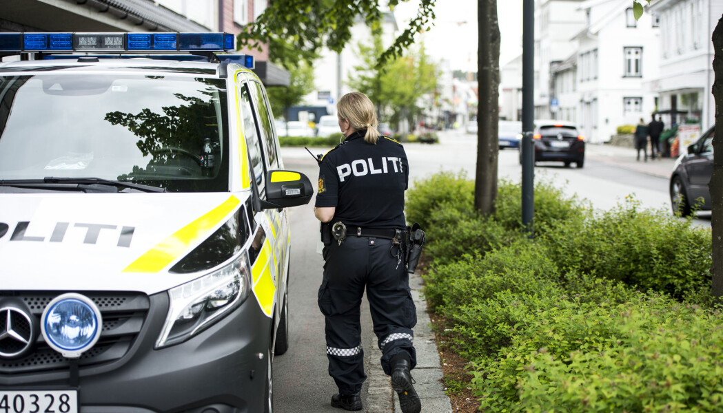 Færre politidistrikt oppfylte kravene til responstid i 2019 enn i 2016. Responstiden har økt for områder med færre enn 2000 innbyggere. Bildet er fra en politiaksjon i Sandnes sentrum etter det som skal ha vært en trusselsituasjon. Foto: Carina Johansen / NTB scanpix Færre politidistrikt oppfylte kravene til responstid i 2019 enn i 2016. Responstiden har økt for områder med færre enn 2000 innbyggere. Bildet er fra en politiaksjon i Sandnes sentrum etter det som skal ha vært en trusselsituasjon. Foto: Carina Johansen / NTB scanpix