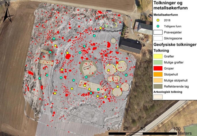 The whole area is full of different discoveries, not just the 1154 cooking pits. The whole area is full of different discoveries, not just the 1154 cooking pits.