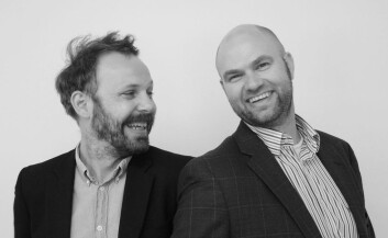Lars Jacob Tynes Pedersen og Sveinung Jørgensen. (Foto: (Privat foto)) Lars Jacob Tynes Pedersen og Sveinung Jørgensen. (Foto: (Privat foto))