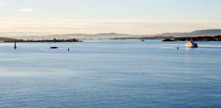 Nå kan havværet – strøm, temperatur og saltinnhold – varsles helt inn i Oslofjorden. Her er Nesoddbåten på vei fra Aker Brygge til Nesoddtangen. (Foto: Espen Bratlie / Samfoto)