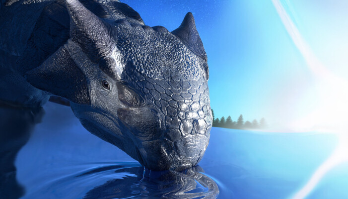 Slik ser en kunstner for seg at dinosauren Ankylosaurus magniventris tilbrakte sine siste øyeblikk før asteroiden slo ned. Slik ser en kunstner for seg at dinosauren Ankylosaurus magniventris tilbrakte sine siste øyeblikk før asteroiden slo ned.
