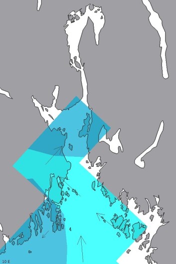 Så grovmasket var varslet av strømstyrke i Oslofjorden tidligere. Her er oppløsningen 4 kilometer. (Foto: (Meteorologisk institutt)) Så grovmasket var varslet av strømstyrke i Oslofjorden tidligere. Her er oppløsningen 4 kilometer. (Foto: (Meteorologisk institutt))