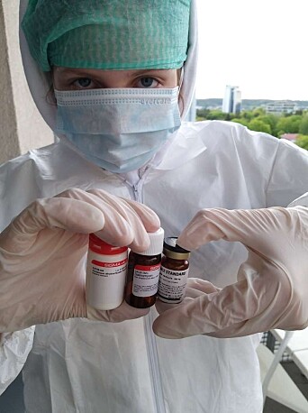 The researchers were able to test the effectiveness of different drugs on the coronavirus in the laboratory. The researchers were able to test the effectiveness of different drugs on the coronavirus in the laboratory.