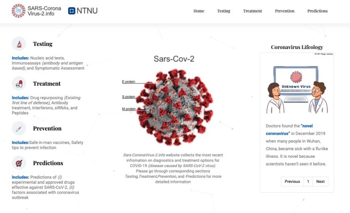 The researchers have also established a webpage that offers an up-to-date assessment of COVID-19 related research and clinical trials. The website is found at https://sars-coronavirus-2.info/. The researchers have also established a webpage that offers an up-to-date assessment of COVID-19 related research and clinical trials. The website is found at https://sars-coronavirus-2.info/.