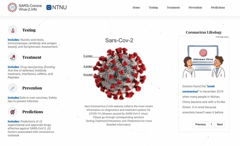 The researchers have also established a webpage that offers an up-to-date assessment of COVID-19 related research and clinical trials. The website is found at https://sars-coronavirus-2.info/.