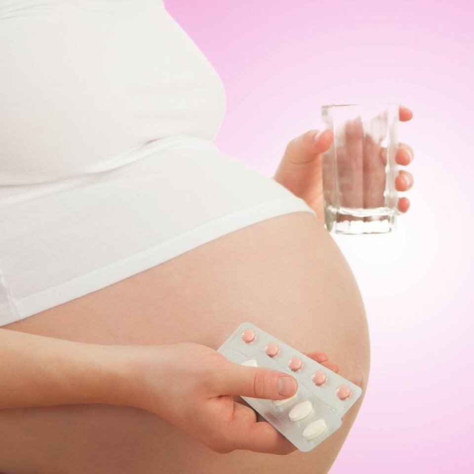 I alt 3,8 prosent av mødrene hadde tatt paracetamol flere enn 28 dager i svangerskapet. (Foto: Colourbox)
