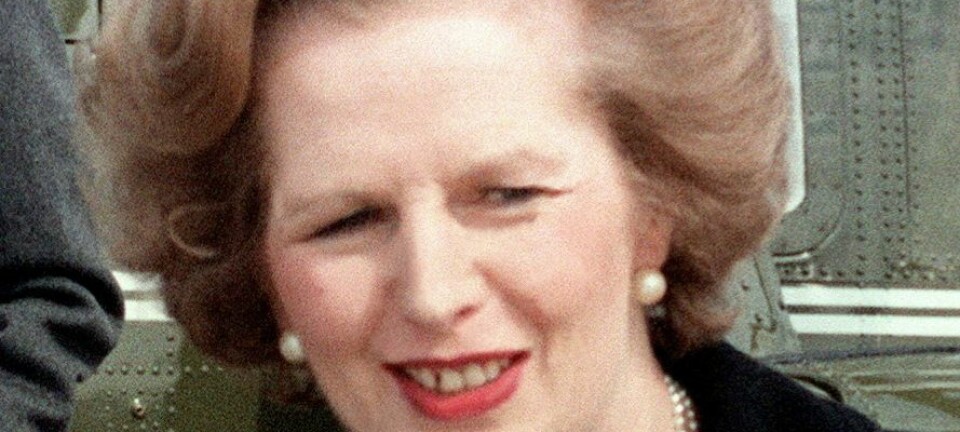 Margaret Thatcher i 1981. Wikimedia Commons