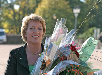 Åslaug Haga – en flink Sp-politiker som ble lagt død på grunn av en brygge og et stabbur. (Foto: Wikimedia Commons) Åslaug Haga – en flink Sp-politiker som ble lagt død på grunn av en brygge og et stabbur. (Foto: Wikimedia Commons)