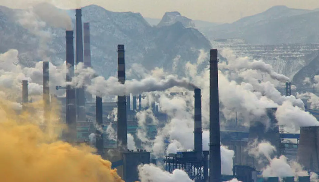 Kina forurenser for oss