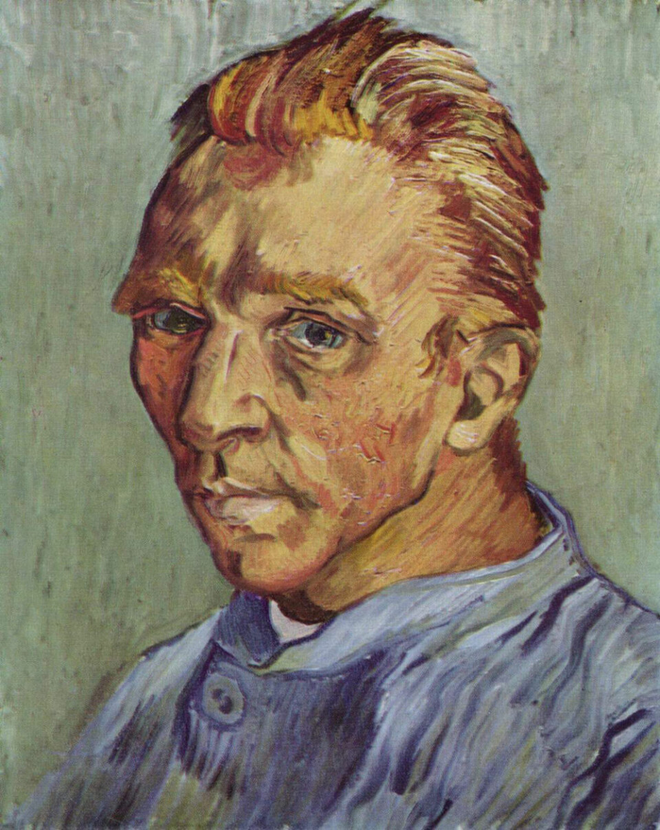 Vincent Willem van Gogh, selvportrett 1890. (Foto: (Bilde: Wikimedia Commons))
