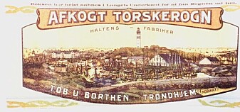 Torskerogn ble lagt i boks på Halten utenfor Frøya, selv om det står Trondhjem på boksen. Bruksanvisning fulgte med. Torskerogn ble lagt i boks på Halten utenfor Frøya, selv om det står Trondhjem på boksen. Bruksanvisning fulgte med.