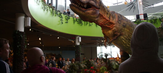 Dinosaurer i full størrelse har kommet til Norge