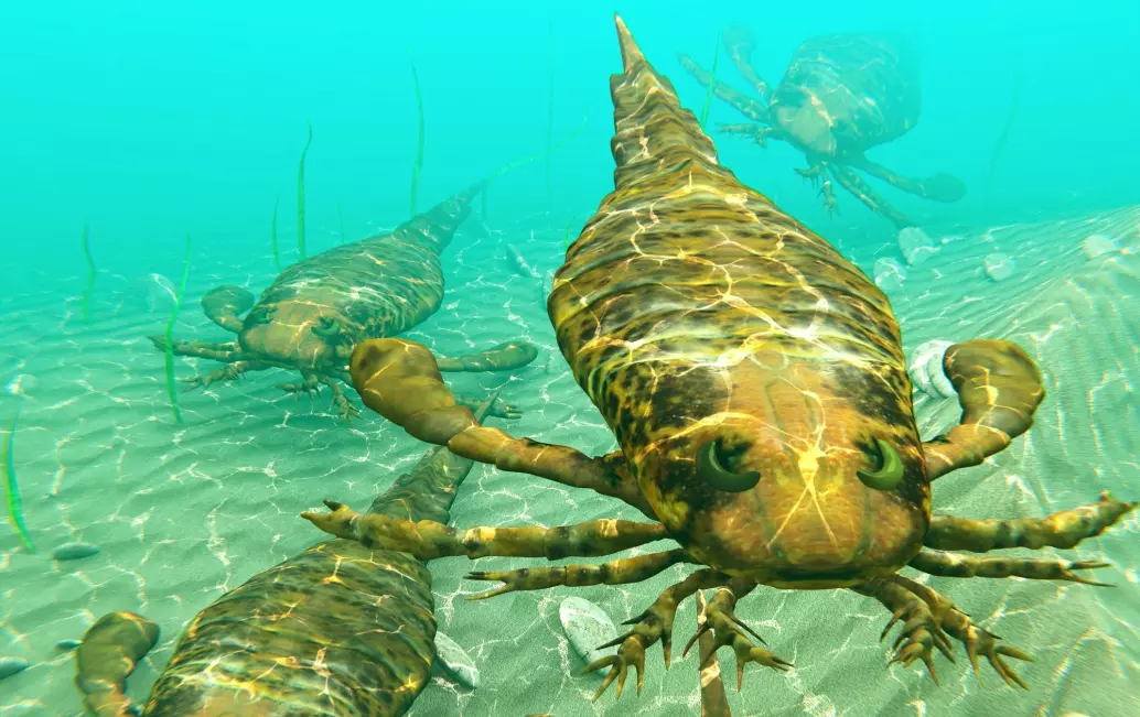 Forhistoriske sjøskorpioner kunne bli over to meter lange