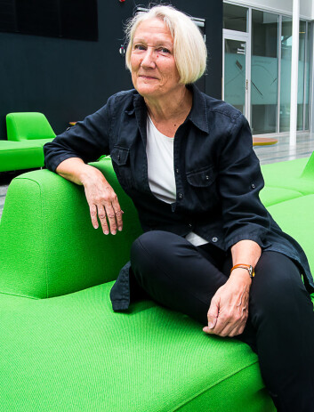 – Å ha vondt i ryggen hører liksom med det å bli gammel, så det er få som får sjekket om det er brudd de plages med, sier stipendiat Svanhild Waterloo. (Foto: Elisabeth Øvreberg) – Å ha vondt i ryggen hører liksom med det å bli gammel, så det er få som får sjekket om det er brudd de plages med, sier stipendiat Svanhild Waterloo. (Foto: Elisabeth Øvreberg)