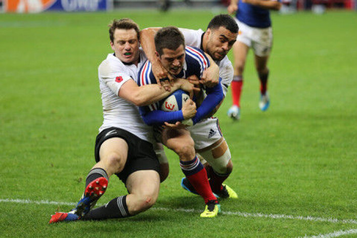 Rugby. De britiske koloniene elsker den voldsomme sporten, mens den aldri slo igjennom i de fleste kontinentaleuropeiske landene, hvor fotball i stedet dominererr. (Foto: Colourbox) Rugby. De britiske koloniene elsker den voldsomme sporten, mens den aldri slo igjennom i de fleste kontinentaleuropeiske landene, hvor fotball i stedet dominererr. (Foto: Colourbox)
