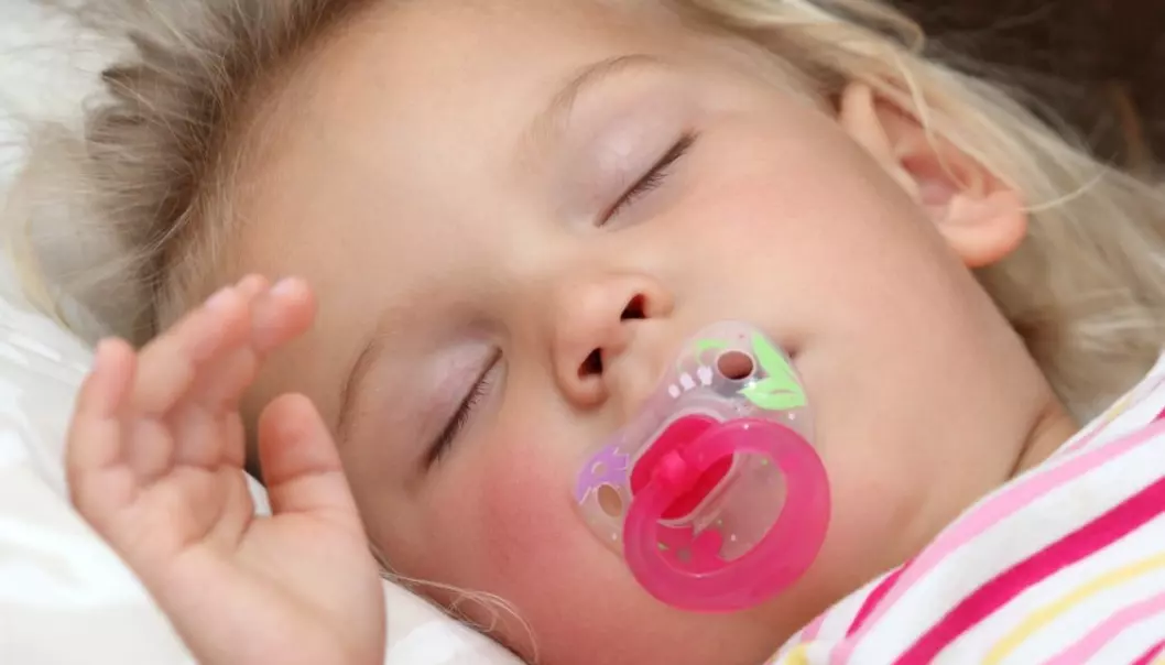 Barn som sover lite blir lettere overvektige
