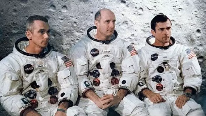 Stafford, Young og Cernan bana vei for månelandinga. (Foto: NASA)