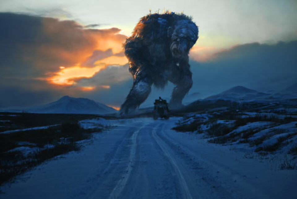 Trolljegeren, en liksomdokumentar om de norske trollene, ble en internasjonal suksess. Foto: SF Norge AS (Foto: SF Norge AS)
