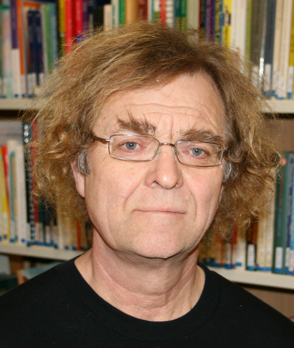Forsker Svein Mossige, ved NOVA. (Foto: Halvard Dyb, NOVA/HiOA)