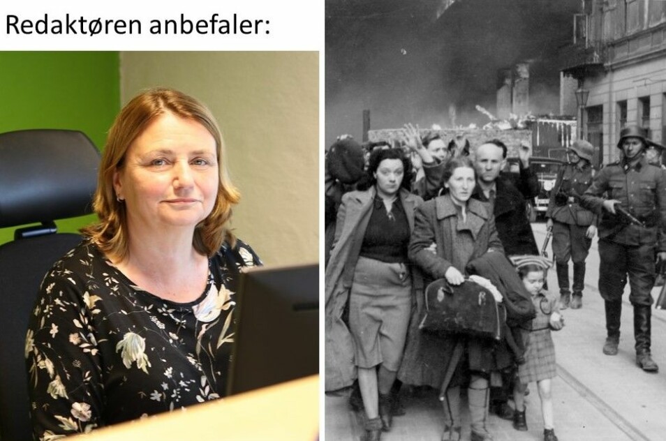 Nina Kristiansen, redaktør i forskning.no og polske jøder tatt til fange av tyskere i Warzawa under andre verdenskrig.