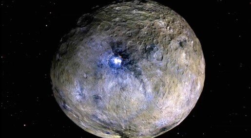 Hva gjemmer seg under overflaten på Ceres?