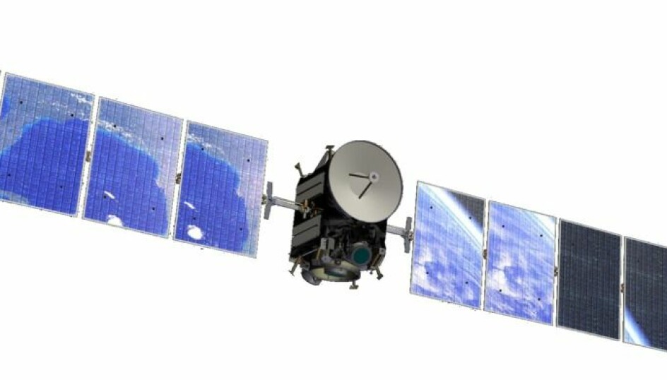 Dawn-romsonden, som avsluttet oppdraget sitt i 2018.