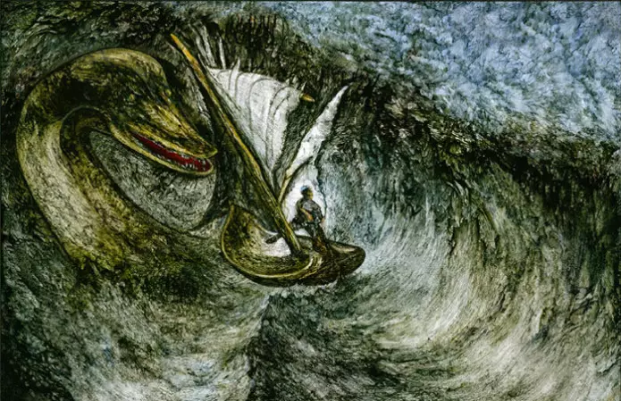 Det finnes flere fortellinger om sjømonstre. For eksempel myten om Loch Ness-monstret i en innsjø i Skottland.