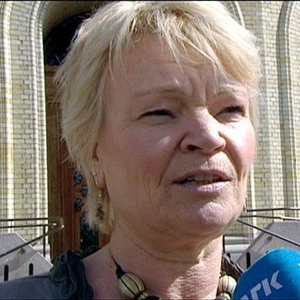 Kari Kjønaas Kjos i Frp. (Foto: NRK)