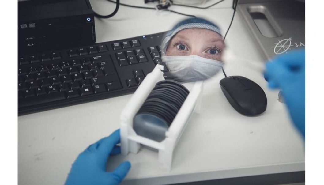 Det var egentlig ikke solceller eller noen andre spesielle bruksområder Torunn Kjelstad hadde i tankene hun satte igang eksperimentet denne dagen. Det var egentlig ikke solceller eller noen andre spesielle bruksområder Torunn Kjelstad hadde i tankene hun satte igang eksperimentet denne dagen.