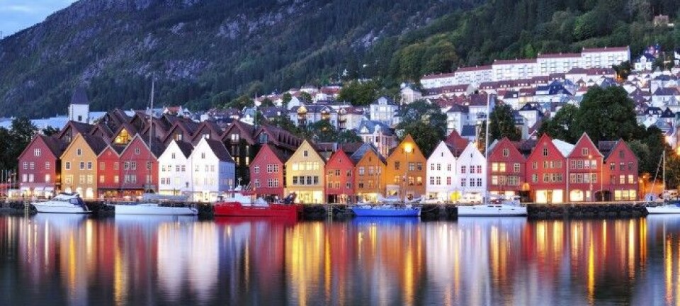 Bergen er blant de store byene som forskerne mener overta de fylkeskommunale oppgavene. ThinkStock