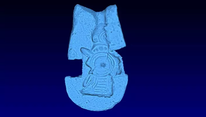 Valkyrje fra vikingtiden gjenskapt i 3D