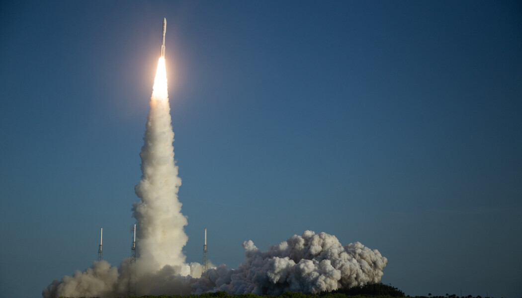 Her skytes sonden med NASAs nye Mars-rover opp fra Cape Canaveral i Florida, 30. juli 2020. Her skytes sonden med NASAs nye Mars-rover opp fra Cape Canaveral i Florida, 30. juli 2020.