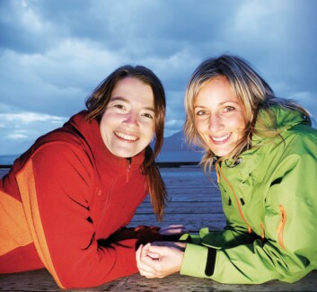 "Kriss R. Iversen (t.v.) og Jenny Bytingsvik" "Kriss R. Iversen (t.v.) og Jenny Bytingsvik"