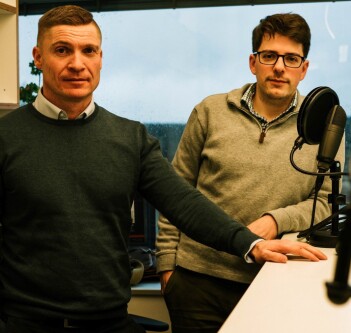 Harald Borgebund (til venstre) og Sondre Lindahl står bak podkasten: Statvitenskap og sånt. Harald Borgebund (til venstre) og Sondre Lindahl står bak podkasten: Statvitenskap og sånt.
