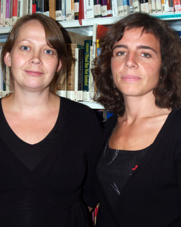 Prostitusjonsforskerne May-Len Skilbrei og Charlotta Holmström. Prostitusjonsforskerne May-Len Skilbrei og Charlotta Holmström.